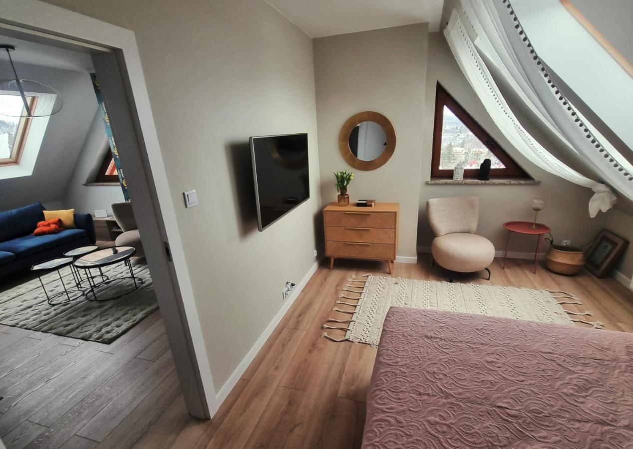 Uroczy Penthouse Apartment Шклярска Поремба Екстериор снимка